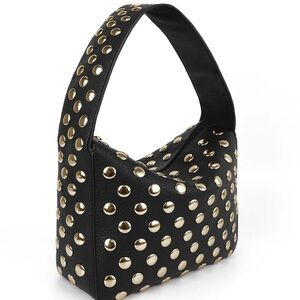 Stylish Black Studded Women's Bag